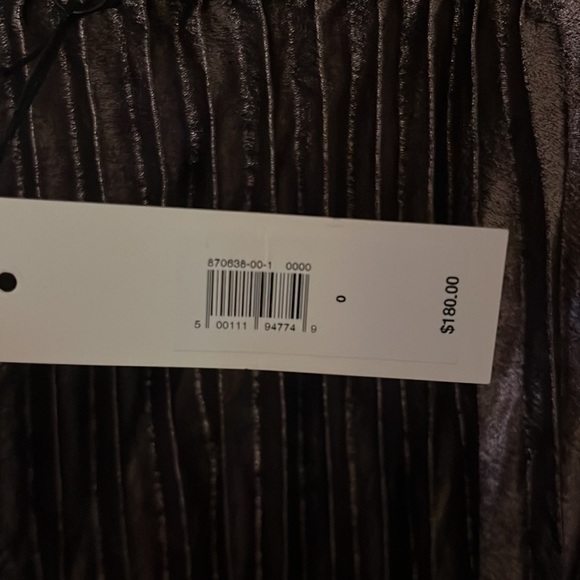 NWT Banana Republic Malia metallic maxi skirt Size 0. GORGEOUS, very special - Picture 10 of 10